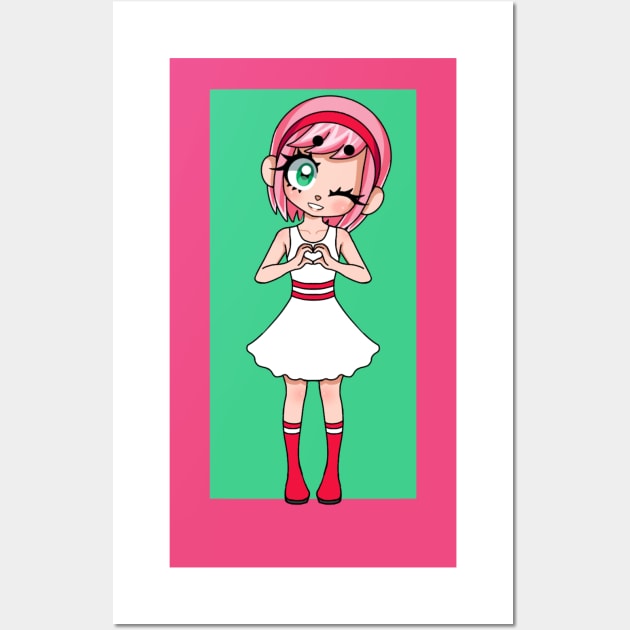 Amy Rose Wall Art by BreeWasHere